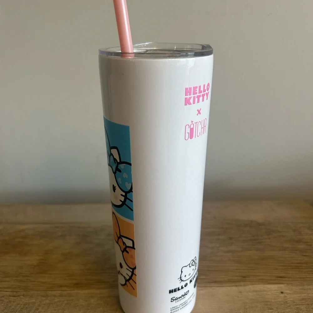 Hello Kitty X Gotcha Large capacity‎ 16oz Cup-tumbler 2023 Sanrio